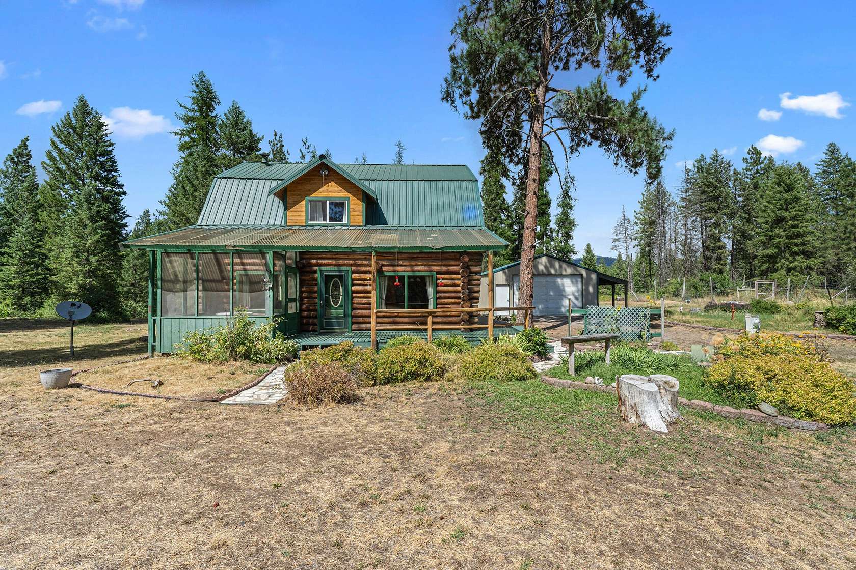 5.72 Acres of Land with Home for Sale in Kettle Falls, Washington