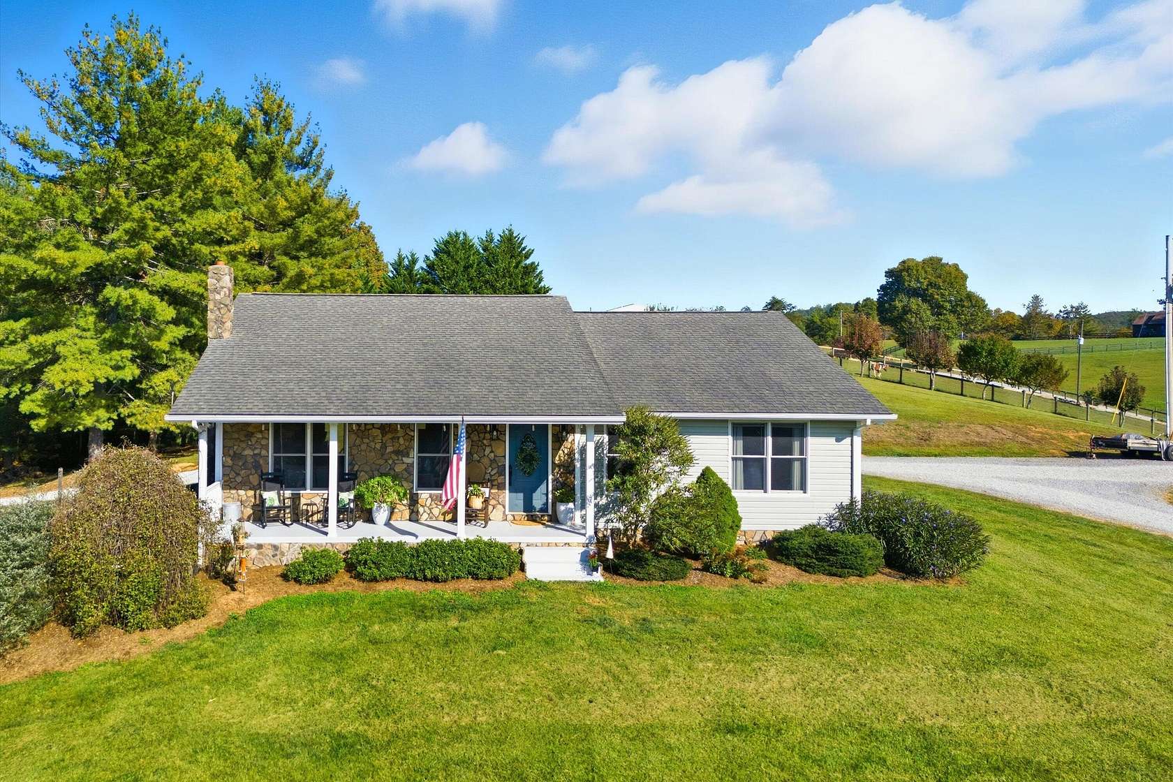 6 Acres of Land with Home for Sale in Callaway, Virginia