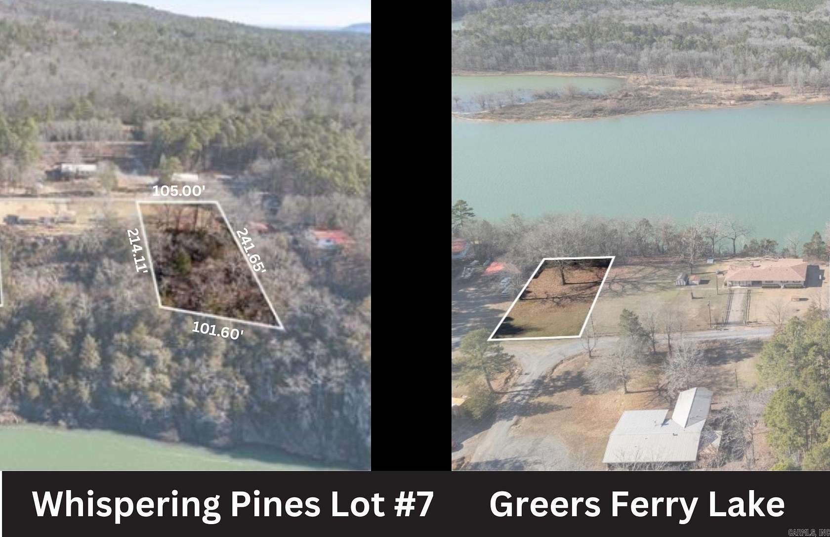 0.54 Acres of Residential Land for Sale in Shirley, Arkansas