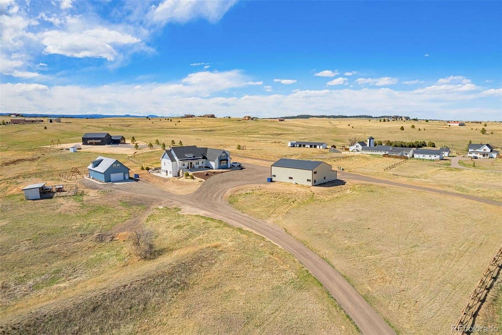 5 Acres of Land with Home for Sale in Colorado Springs, Colorado