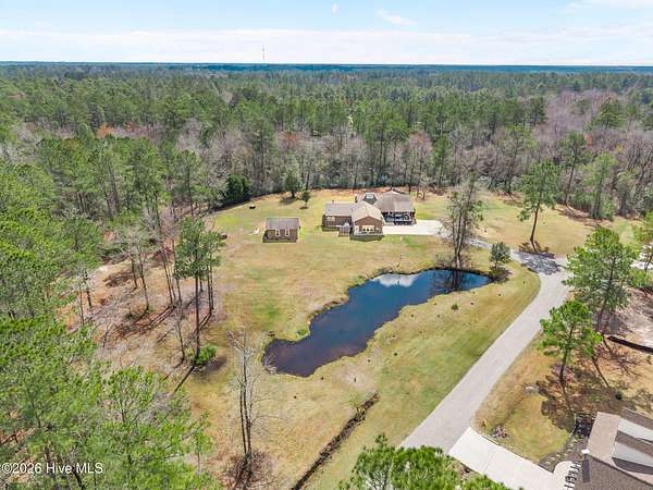 4.67 Acres of Land with Home for Sale in Leland, North Carolina