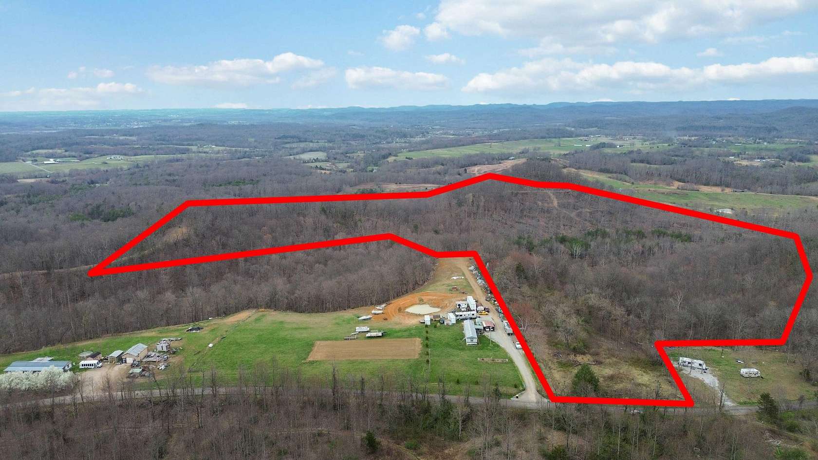 33.5 Acres of Recreational & Residential Land for Sale in Crab Orchard, Kentucky