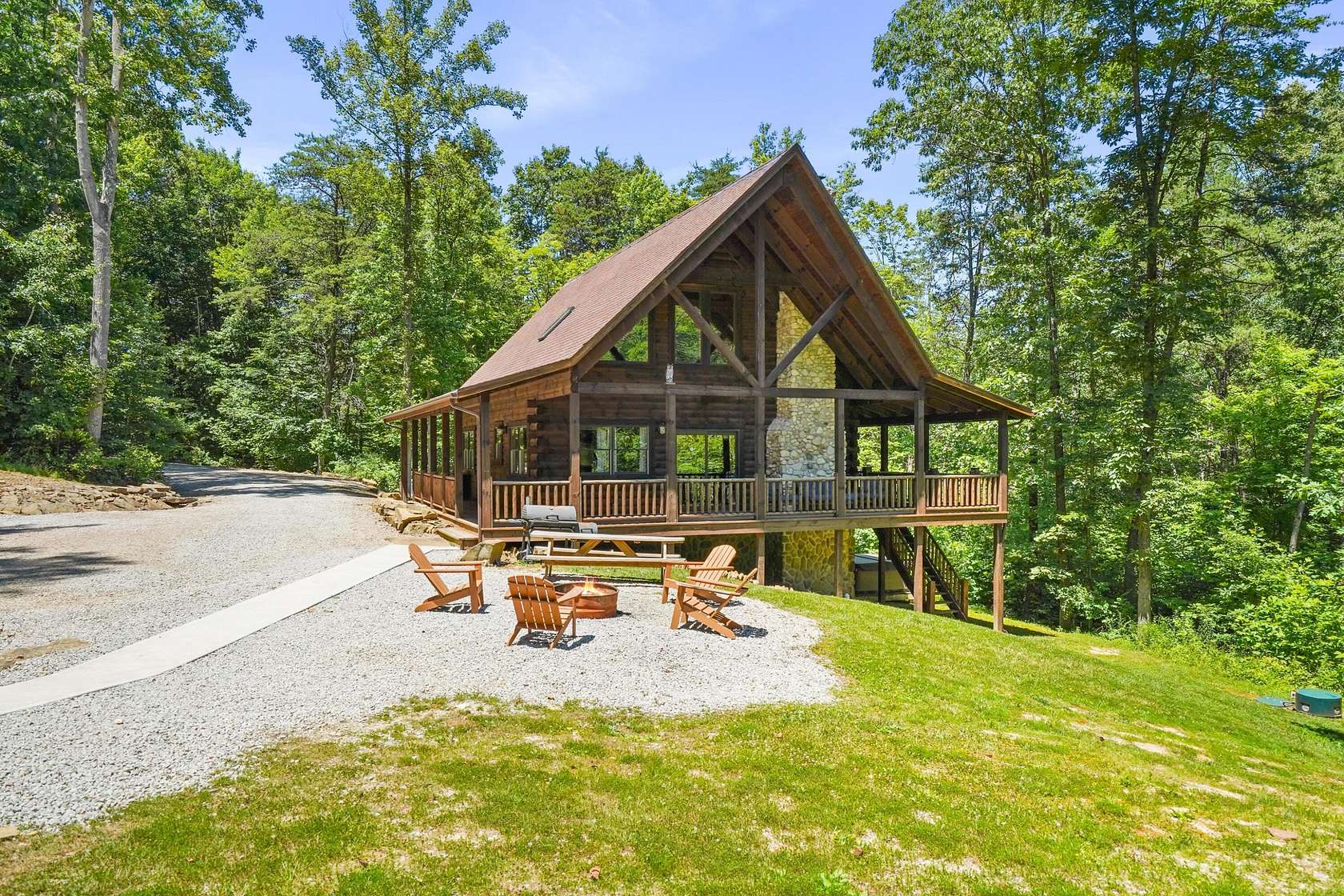 20 Acres of Recreational Land with Home for Sale in Logan, Ohio