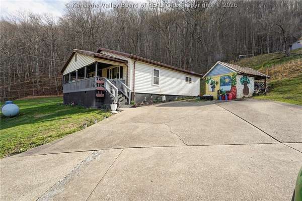 20 Acres of Land with Home for Sale in Harts, West Virginia