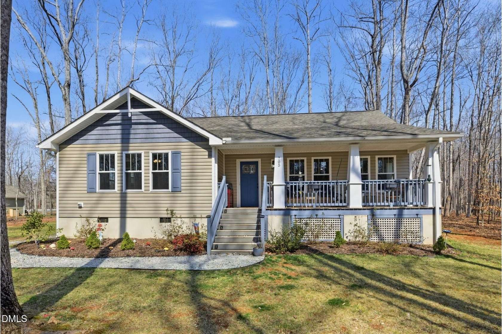 1.86 Acres of Land with Home for Sale in Cedar Grove, North Carolina