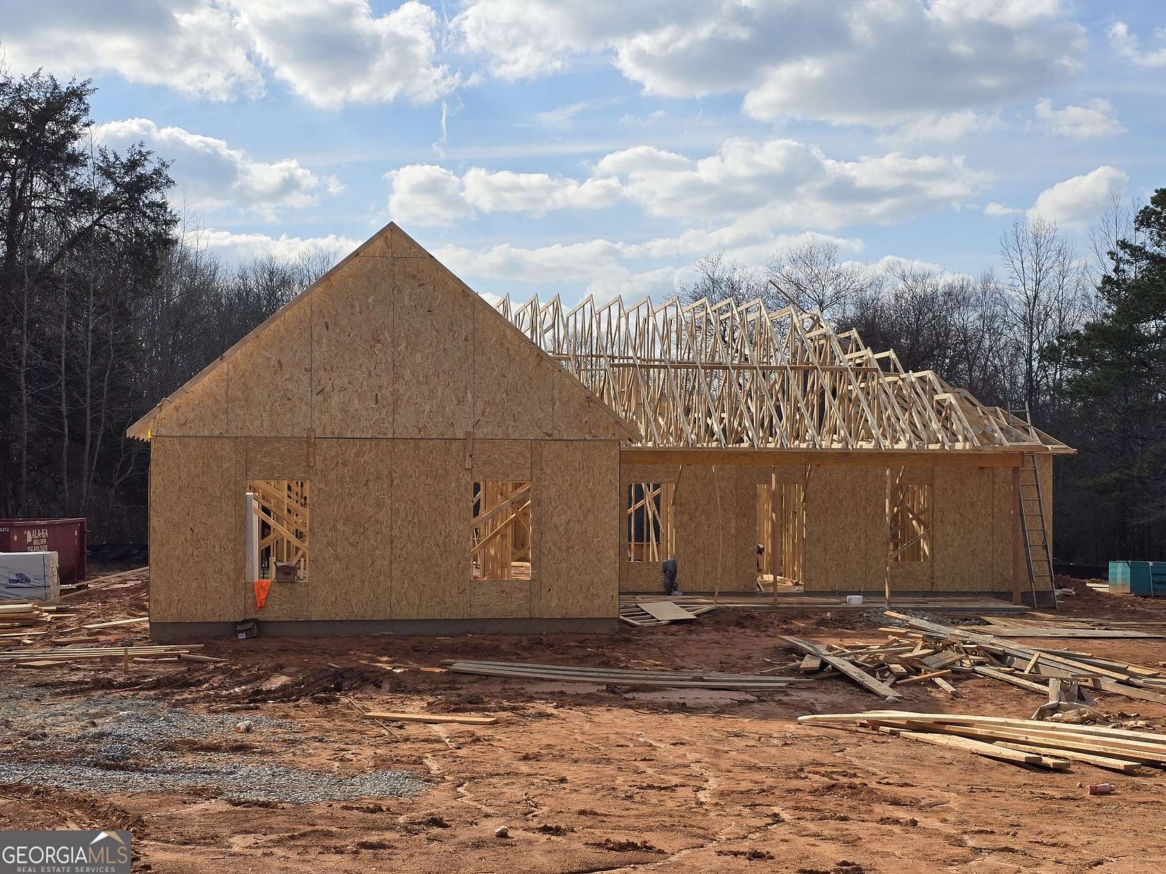 4.7 Acres of Land with Home for Sale in Waco, Georgia