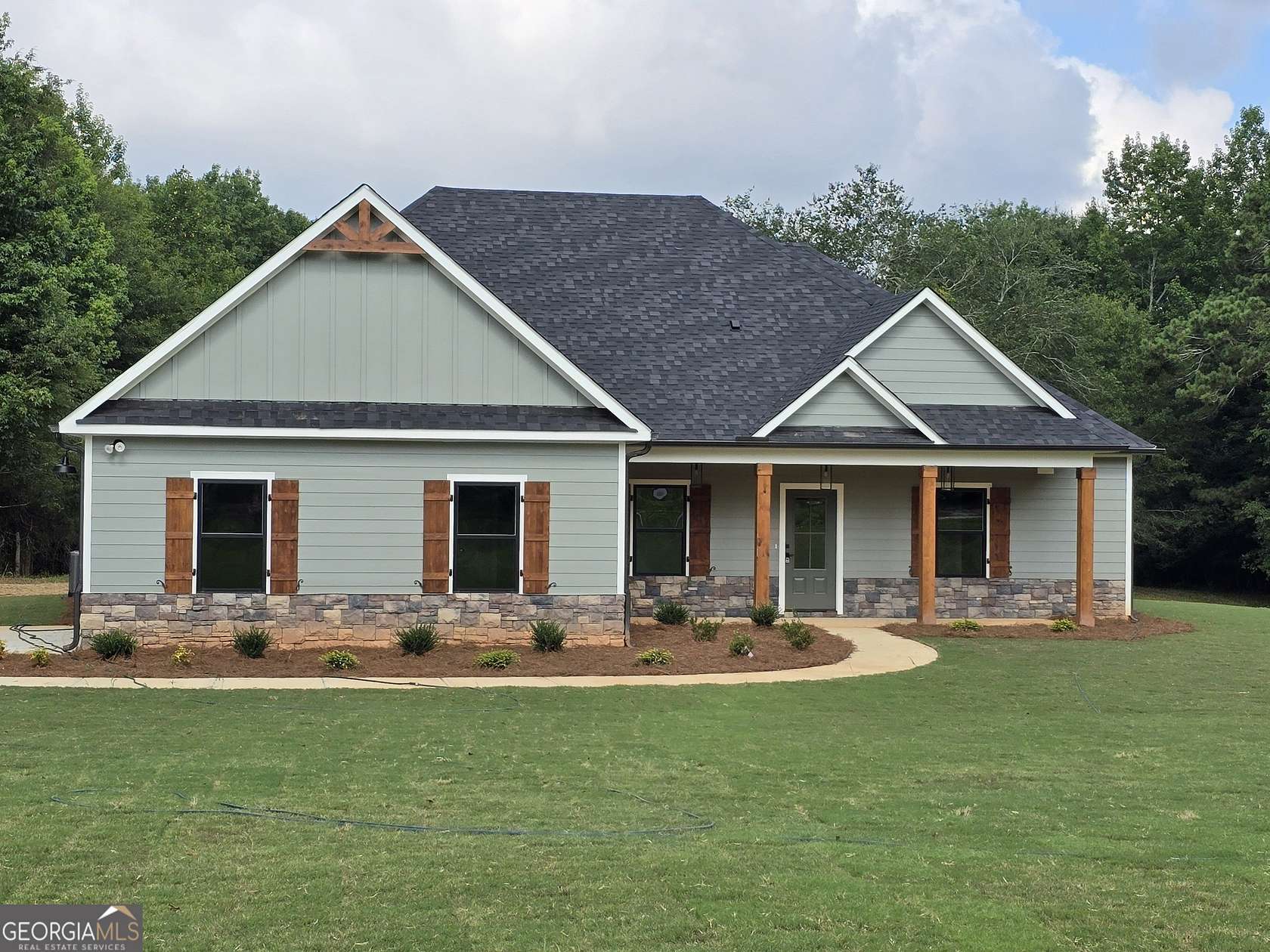 4.7 Acres of Land with Home for Sale in Waco, Georgia