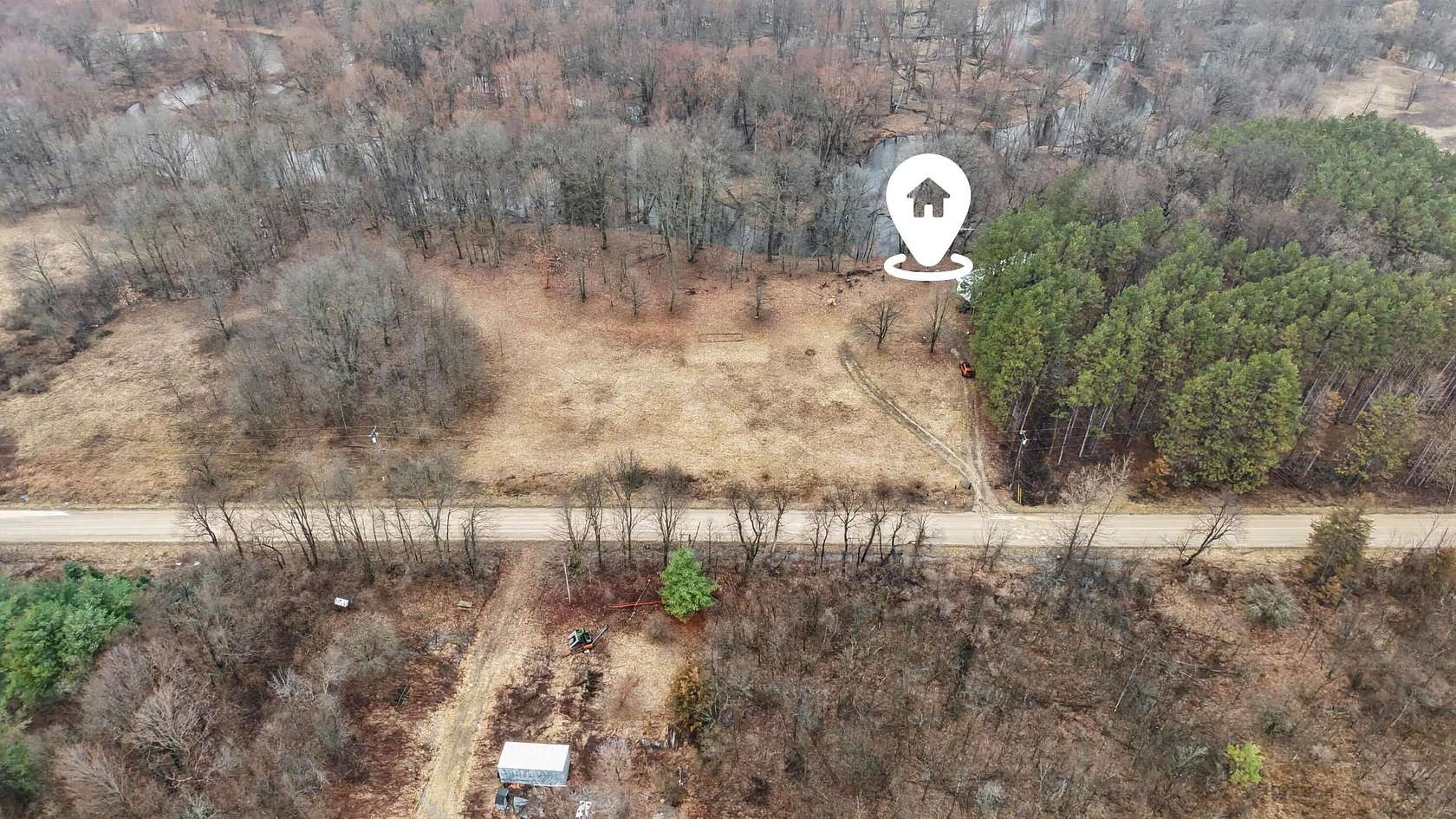 10 Acres of Recreational & Residential Land for Sale in Hesperia, Michigan