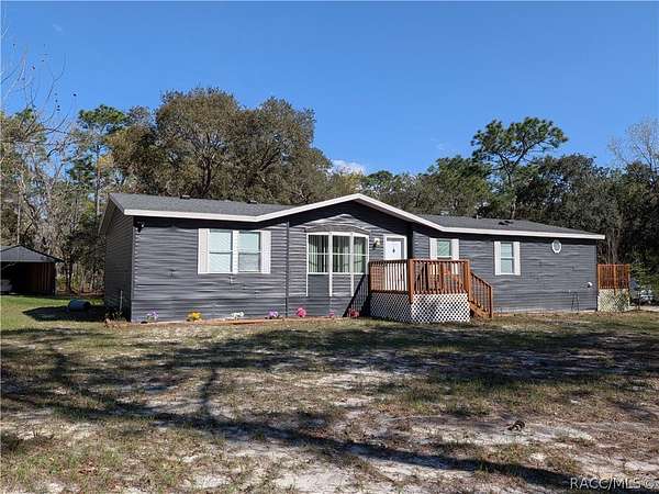 1.89 Acres of Land with Home for Sale in Homosassa, Florida
