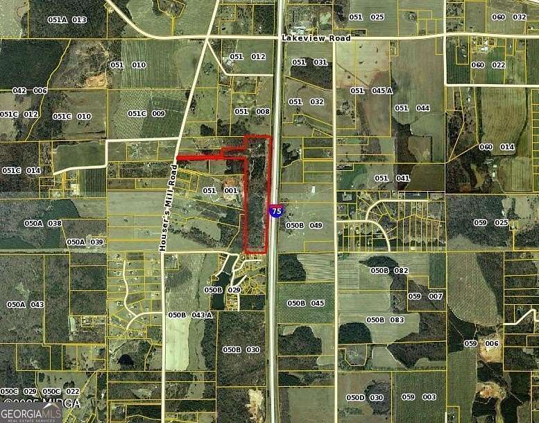 46.5 Acres of Land for Sale in Fort Valley, Georgia