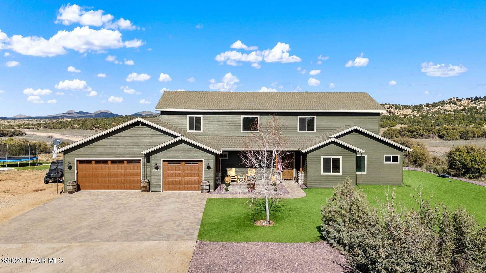 10 Acres of Land with Home for Sale in Prescott, Arizona