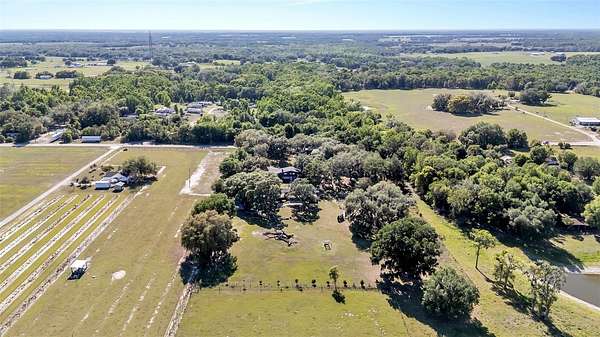 5 Acres of Land with Home for Sale in Dade City, Florida