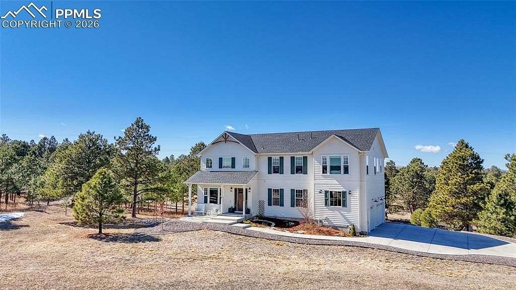 5 Acres of Land with Home for Sale in Colorado Springs, Colorado