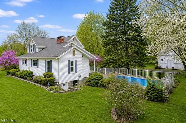 4 Acres of Land with Home for Sale in Cortland, Ohio
