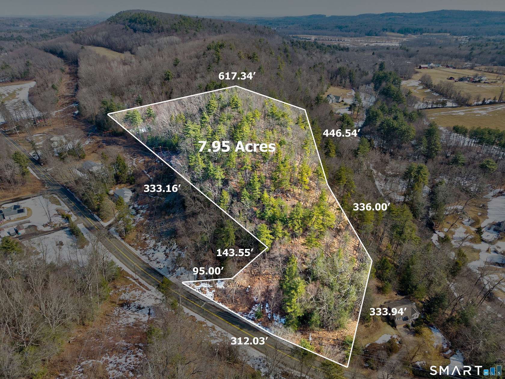 8 Acres of Residential Land for Sale in Granby, Connecticut