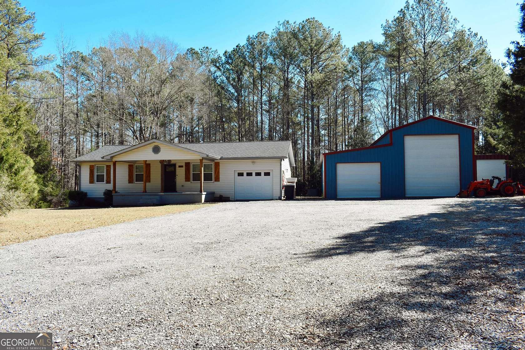 3 Acres of Land with Home for Sale in Franklin, Georgia
