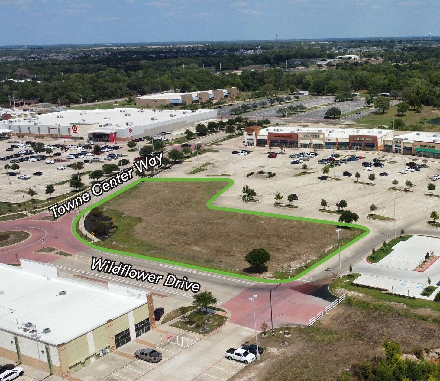 1.5 Acres of Land for Lease in Bryan, Texas
