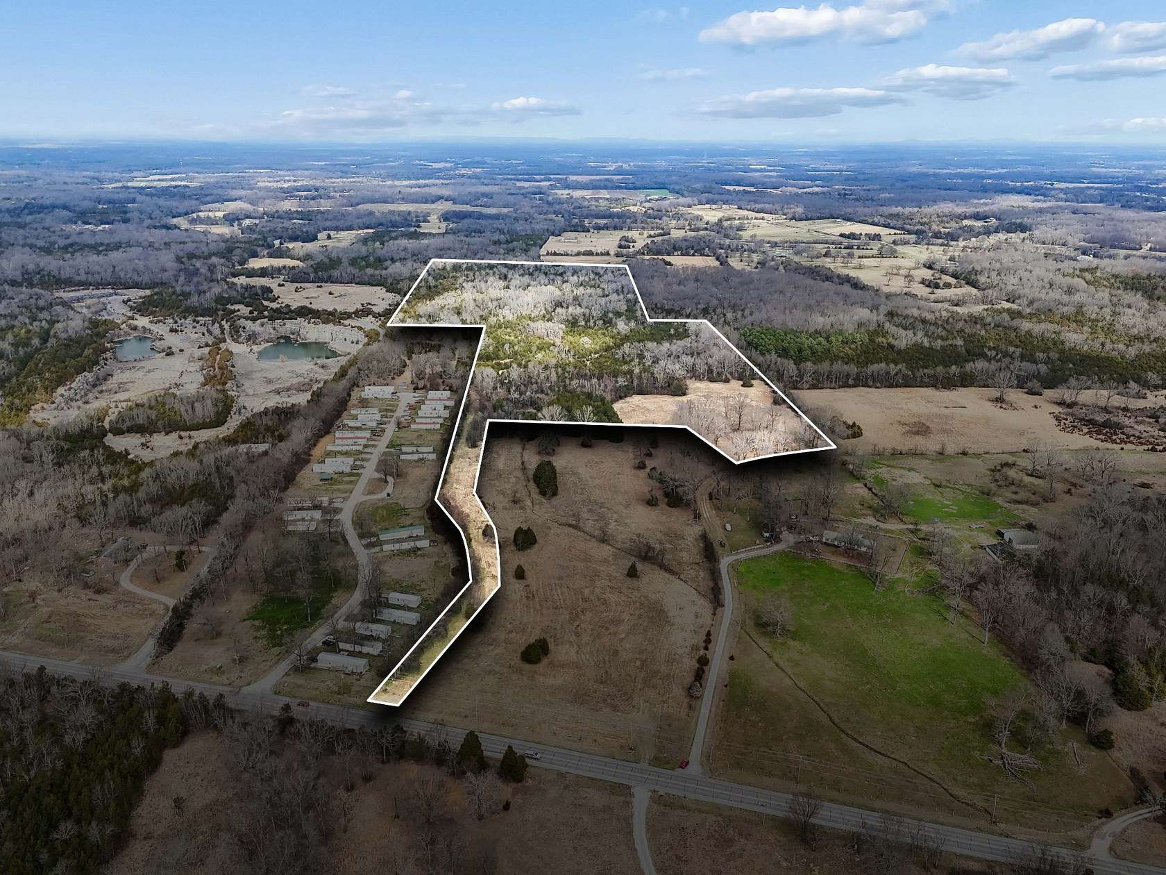 50.3 Acres of Land for Auction in Belfast, Tennessee