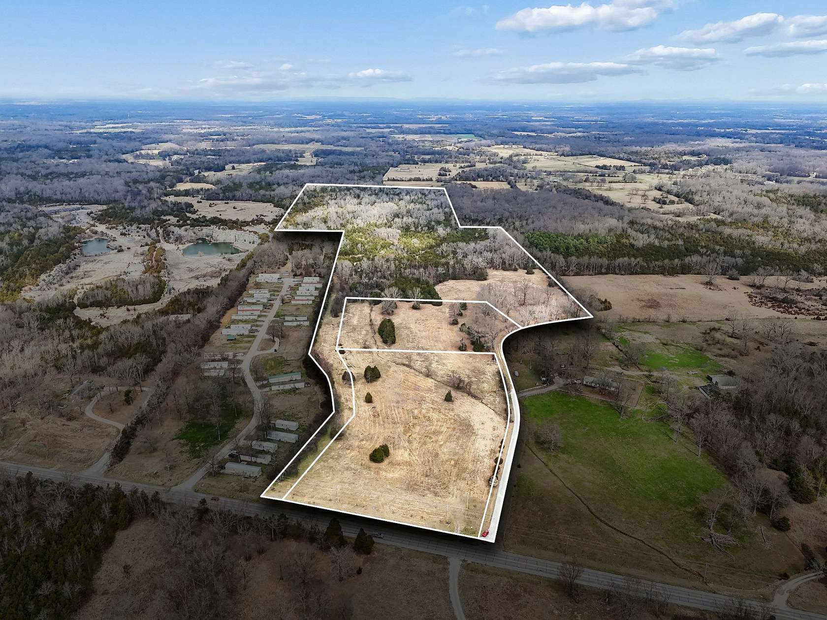 5.38 Acres of Commercial Land for Auction in Belfast, Tennessee