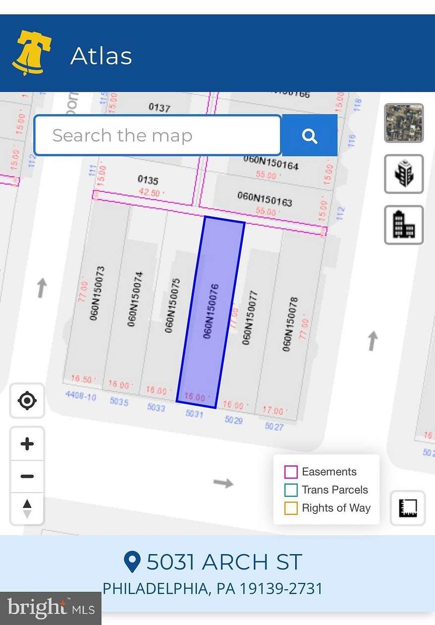 0.03 Acres of Land for Sale in Philadelphia, Pennsylvania