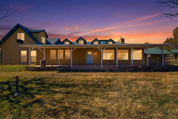 3.8 Acres of Land with Home for Sale in Sandia Park, New Mexico