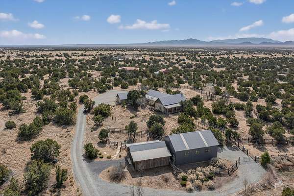 6.28 Acres of Land with Home for Sale in Santa Fe, New Mexico