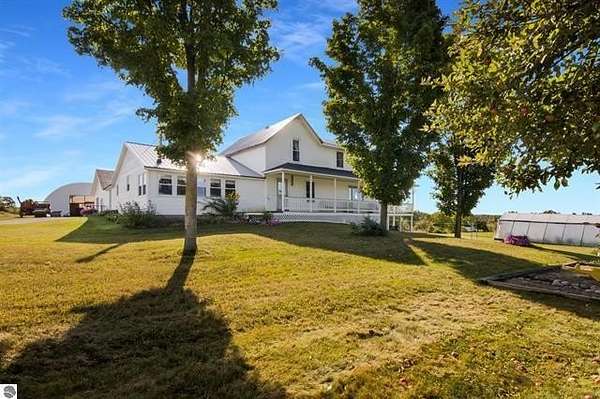 10 Acres of Land with Home for Sale in Le Roy, Michigan