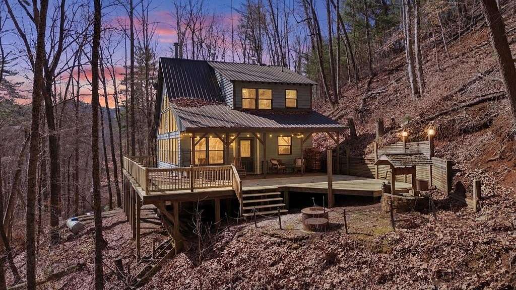 3.5 Acres of Land with Home for Sale in Franklin, North Carolina