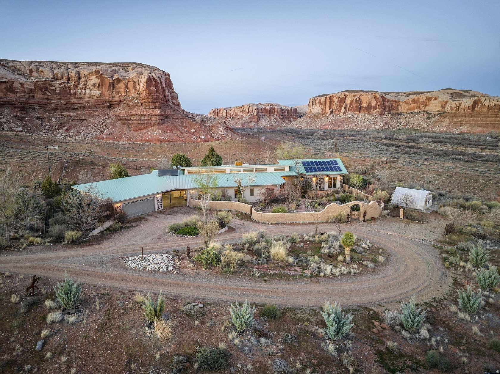 6.48 Acres of Land with Home for Sale in Bluff, Utah