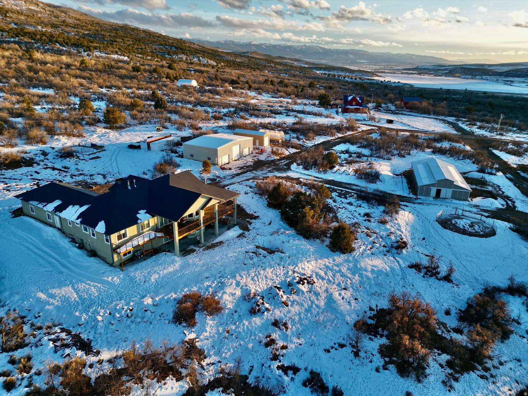 16.1 Acres of Land with Home for Sale in Fairview, Utah