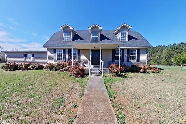 10.8 Acres of Land with Home for Sale in Gray Court, South Carolina