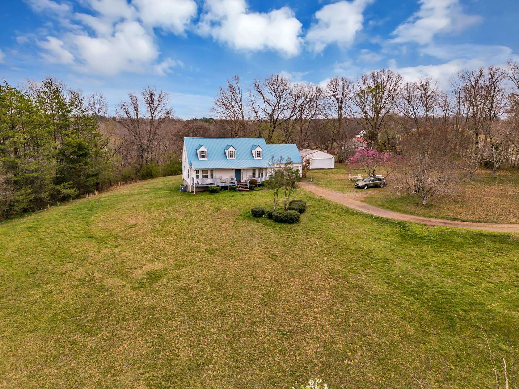 5 Acres of Land with Home for Sale in White Bluff, Tennessee