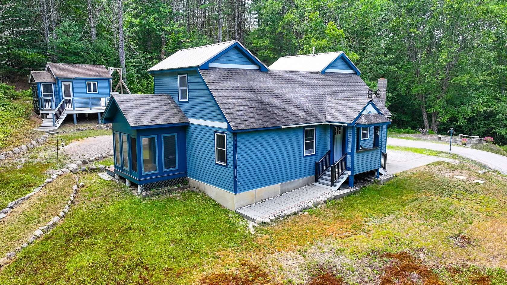 5.3 Acres of Land with Home for Sale in Bridgton, Maine