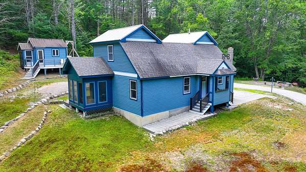5.3 Acres of Land with Home for Sale in Bridgton, Maine