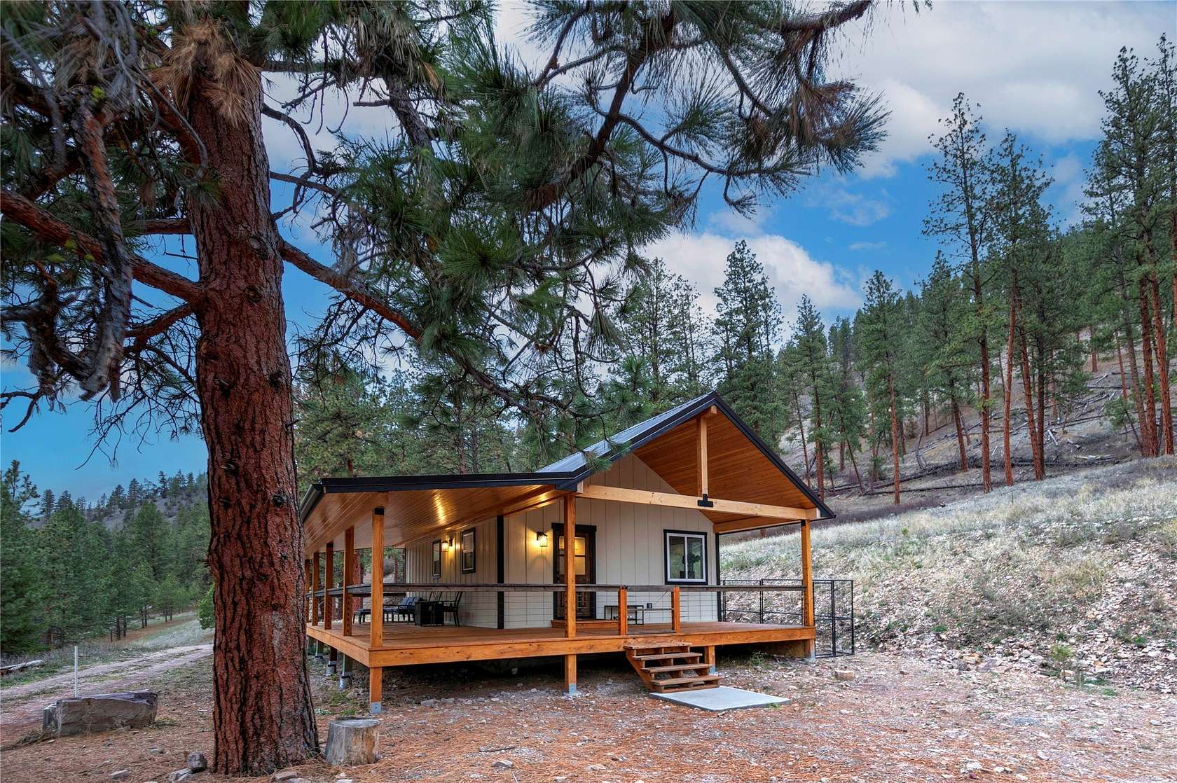 22.3 Acres of Recreational Land with Home for Sale in Clinton, Montana