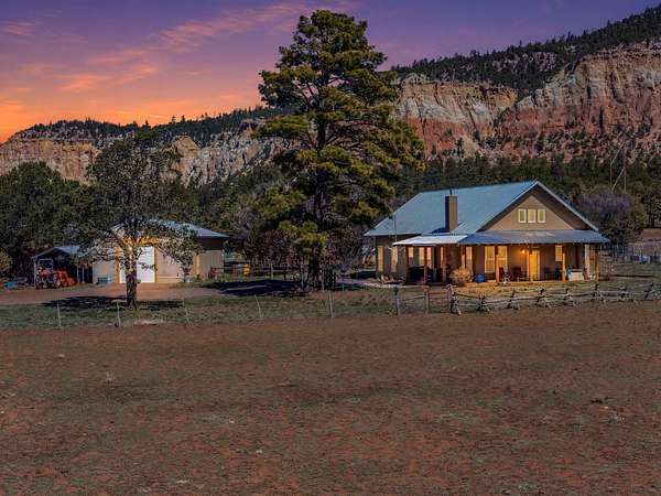 34.8 Acres of Land with Home for Sale in Gallina, New Mexico