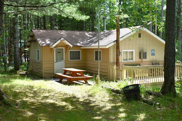 40 Acres of Recreational Land with Home for Sale in Chase, Michigan