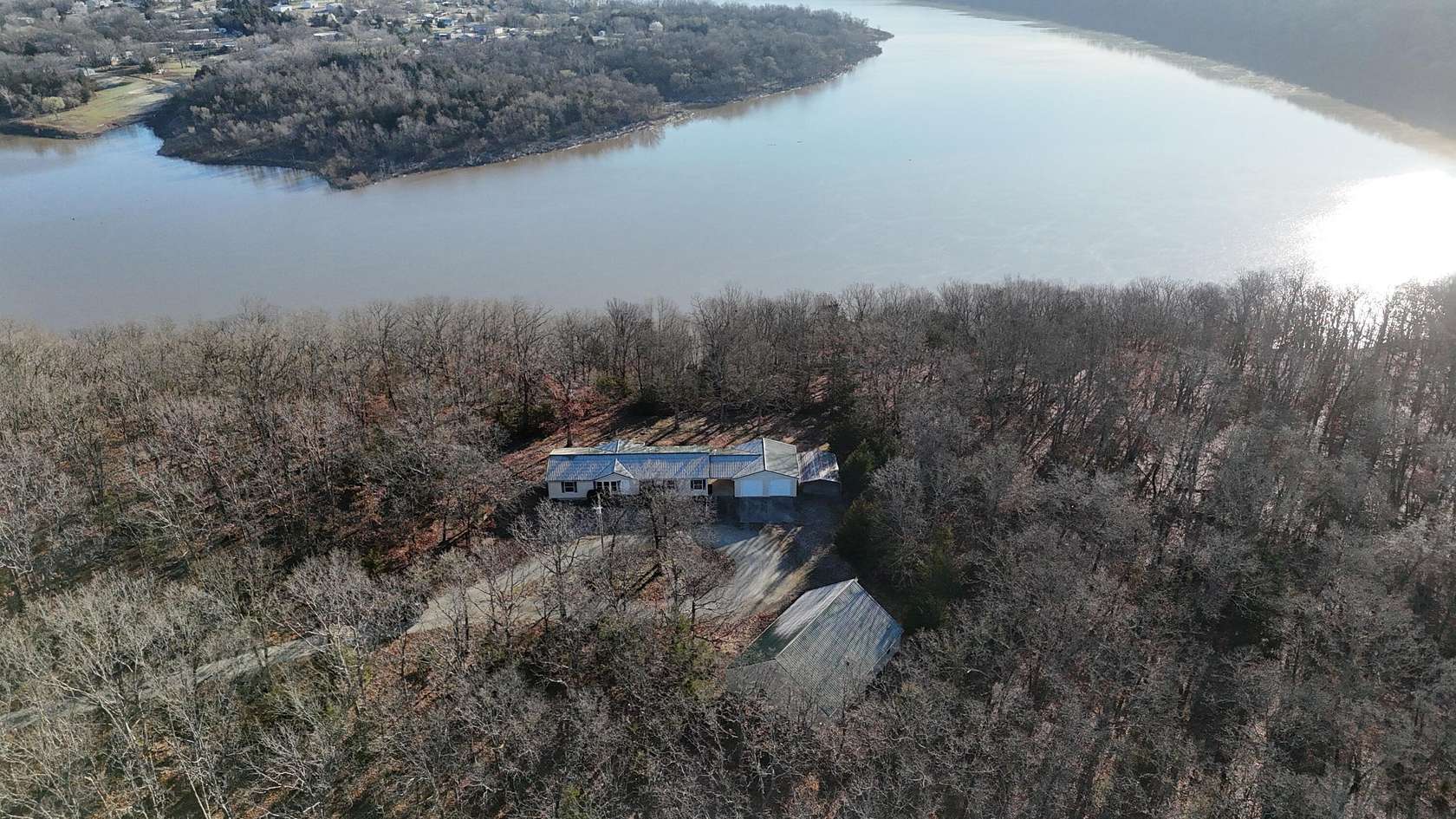 24.5 Acres of Recreational Land with Home for Sale in Pittsburg, Missouri