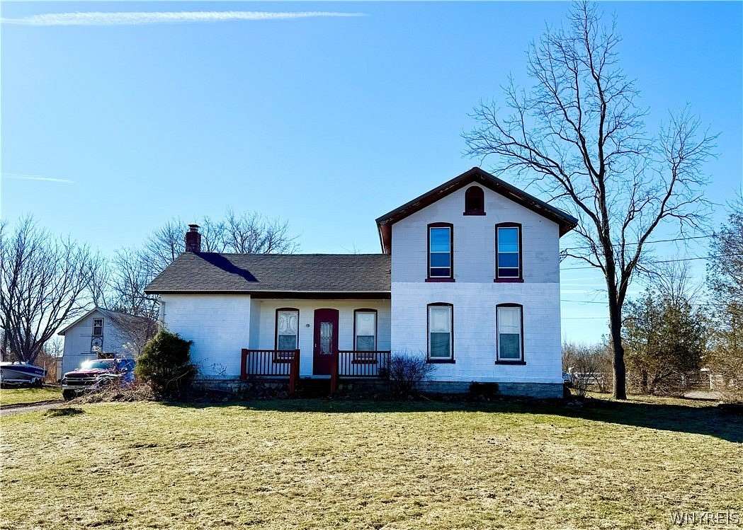 74 Acres of Agricultural Land with Home for Sale in Akron, New York