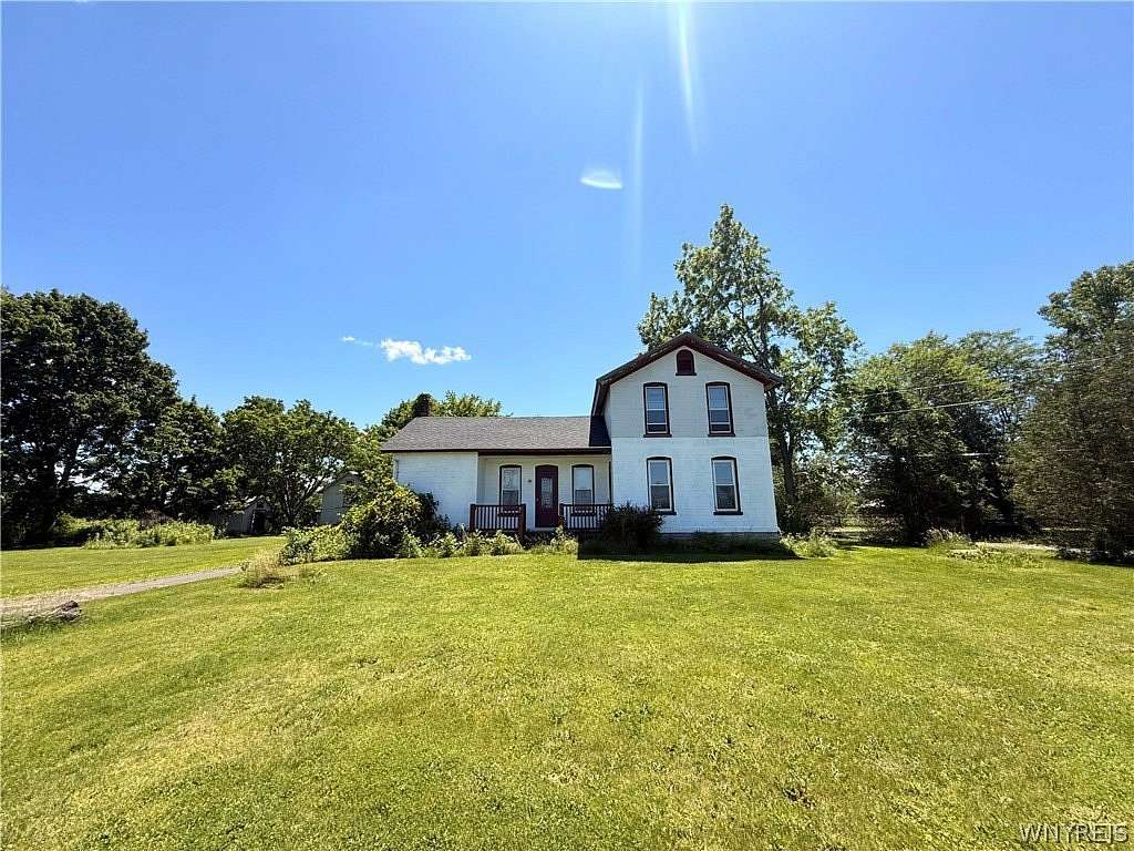 74 Acres of Agricultural Land with Home for Sale in Akron, New York