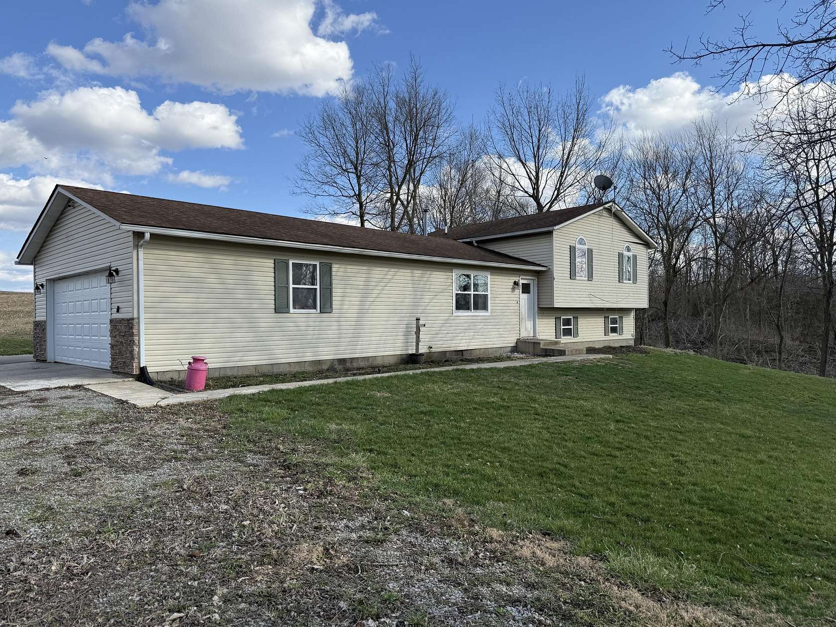 1.52 Acres of Land with Home for Sale in West Liberty, Ohio