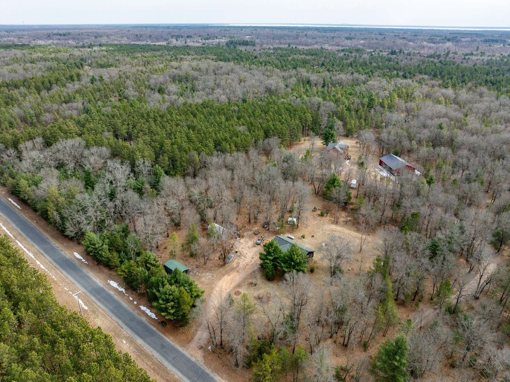 2.68 Acres of Land with Home for Sale in Necedah, Wisconsin