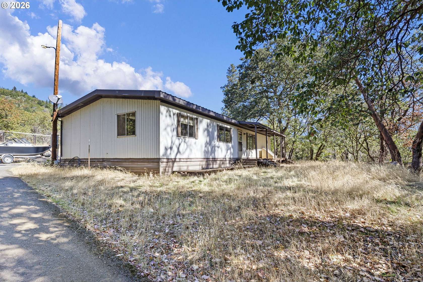 95.3 Acres of Recreational Land with Home for Sale in Grants Pass, Oregon