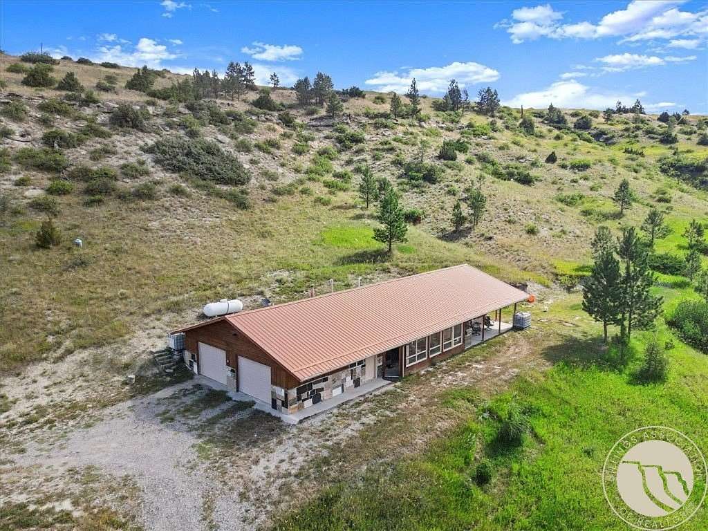 21.9 Acres of Recreational Land with Home for Sale in Columbus, Montana