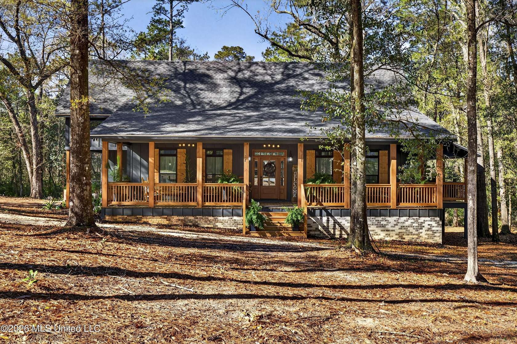 2.83 Acres of Land with Home for Sale in Lucedale, Mississippi