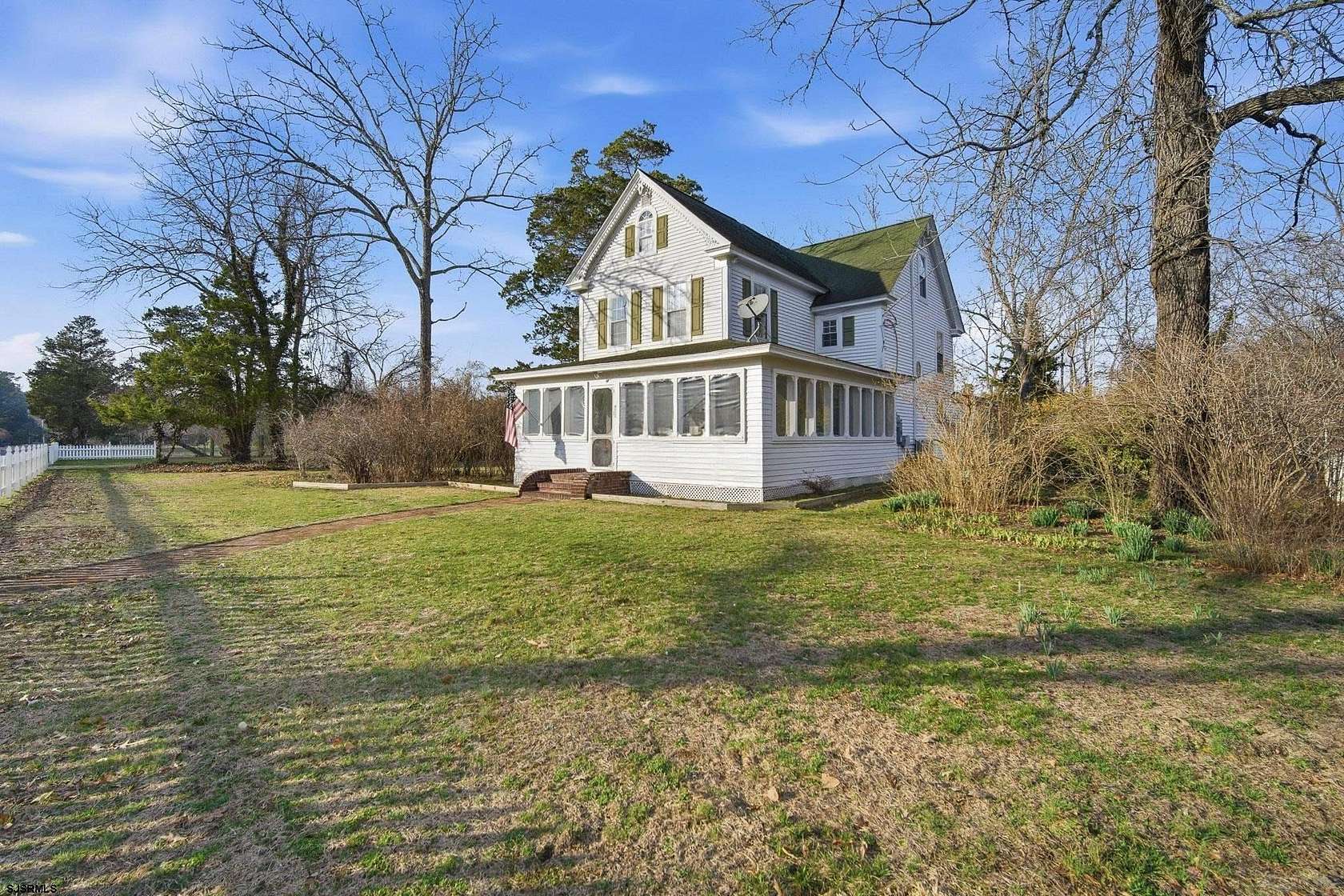 3 Acres of Land with Home for Sale in Corbin City, New Jersey