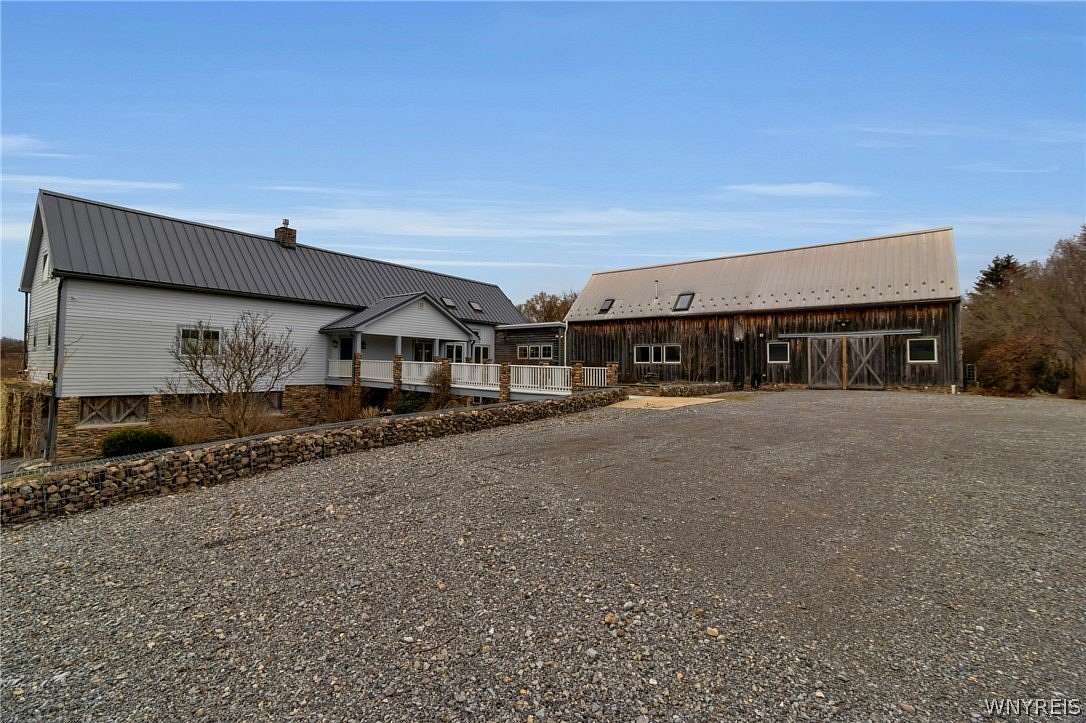 10 Acres of Land with Home for Sale in Batavia, New York