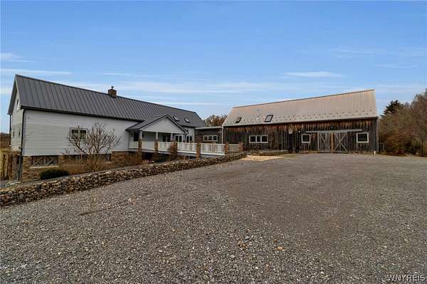 10 Acres of Land with Home for Sale in Batavia, New York