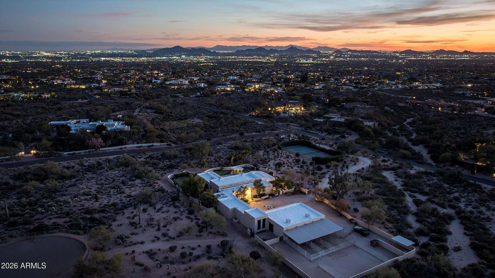 4.4 Acres of Land with Home for Sale in Scottsdale, Arizona