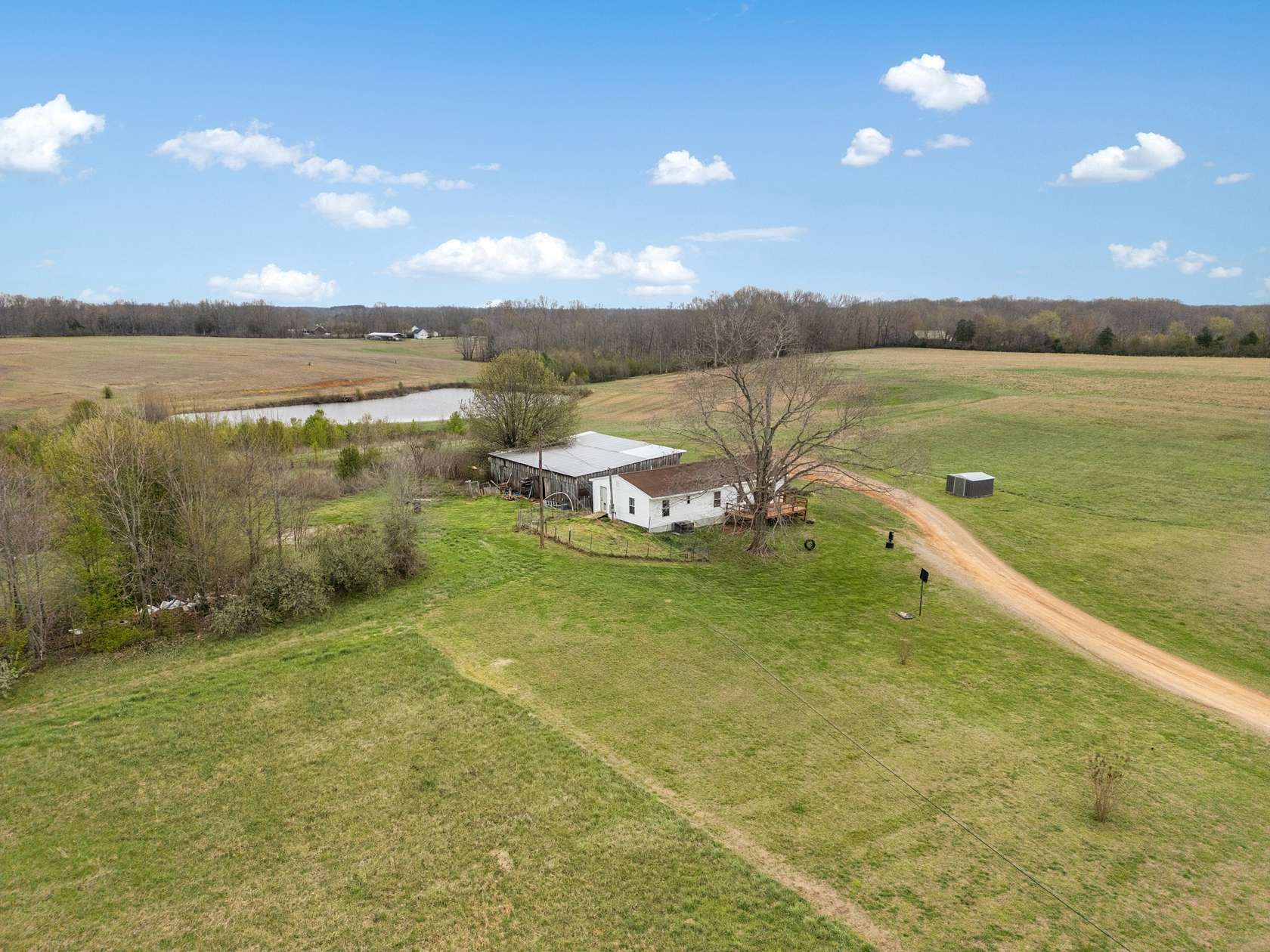 5 Acres of Land with Home for Sale in McMinnville, Tennessee